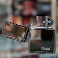Комплект Zippo Зажигалка Zippo 150ZL CLASSIC BLACK ICE with zippo + Подарочная упаковка + Бензин + Кремни