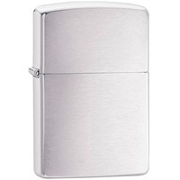Комплект Zippo Зажигалка Zippo 162 brushed chrome Heavy Wall Armor + Подарочная упаковка + Бензин + Кремни