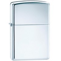 Фото Комплект Zippo Зажигалка Zippo 167 CLASSIC armor high polish chrome + Подарочная упаковка + Бензин + Кремни