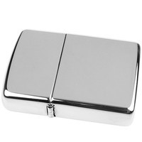 Комплект Zippo Зажигалка Zippo 167 CLASSIC armor high polish chrome + Подарочная упаковка + Бензин + Кремни