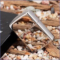 Комплект Zippo Зажигалка Zippo 167 CLASSIC armor high polish chrome + Подарочная упаковка + Бензин + Кремни