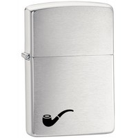 Фото Комплект Zippo Зажигалка Zippo 200PL + Подарочная упаковка + Бензин + Кремни
