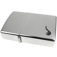 Комплект Zippo Зажигалка Zippo 200PL + Подарочная упаковка + Бензин + Кремни