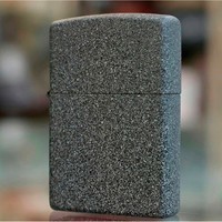 Комплект Zippo Зажигалка Zippo 211 IRON STONE + Подарочная упаковка + Бензин + Кремни