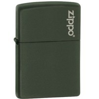 Фото Комплект Zippo Зажигалка Zippo 221 ZL CLASSIC green matte with zippo + Подарочная упаковка + Бензин + Кремни