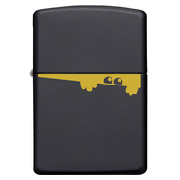 Комплект Zippo Зажигалка Zippo 218 Eyes CLASSIC black matte + Подарочная упаковка + Бензин + Кремни