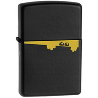 Фото Комплект Zippo Зажигалка Zippo 218 Eyes CLASSIC black matte + Подарочная упаковка + Бензин + Кремни