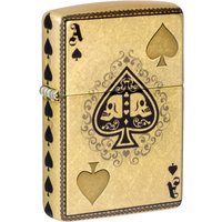 Фото Зажигалка Zippo 46388 Ace of Skulls Design