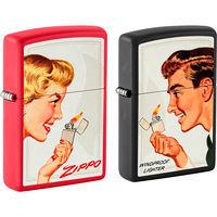 Фото Зажигалка Zippo 233/218 Zippo Couple Set Girl/Guy