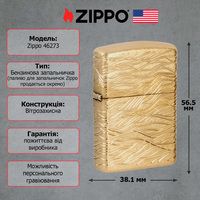 Фото Зажигалка Zippo 46273 Luxury Waves Design