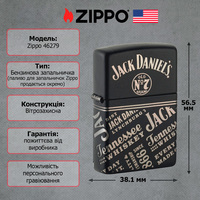 Фото Зажигалка Zippo 46279 Jack Daniels