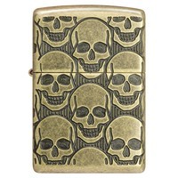 Фото Зажигалка Zippo 46302 Cackling Cranium Design