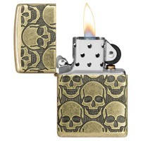 Зажигалка Zippo 46302 Cackling Cranium Design