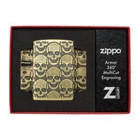 Зажигалка Zippo 46302 Cackling Cranium Design