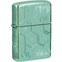 Фото Зажигалка Zippo 46313 Cannabis Compound Design
