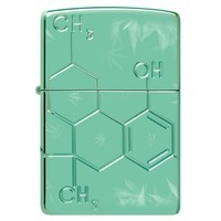 Фото Зажигалка Zippo 46313 Cannabis Compound Design