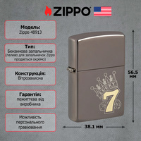 Фото Зажигалка Zippo 48913 Lucky 7 Design