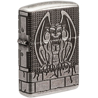 Фото Зажигалка Zippo 28973-078426 Armor Antique Silver Gargoyle