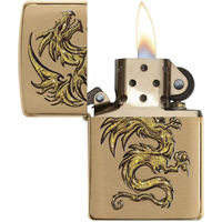 Фото Зажигалка Zippo 204B Dragon Design 29725